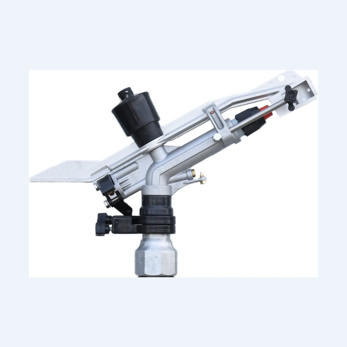 Cañón de impacto de aluminio YUZUAK ATOM 28 ECO — J&D Riegos
