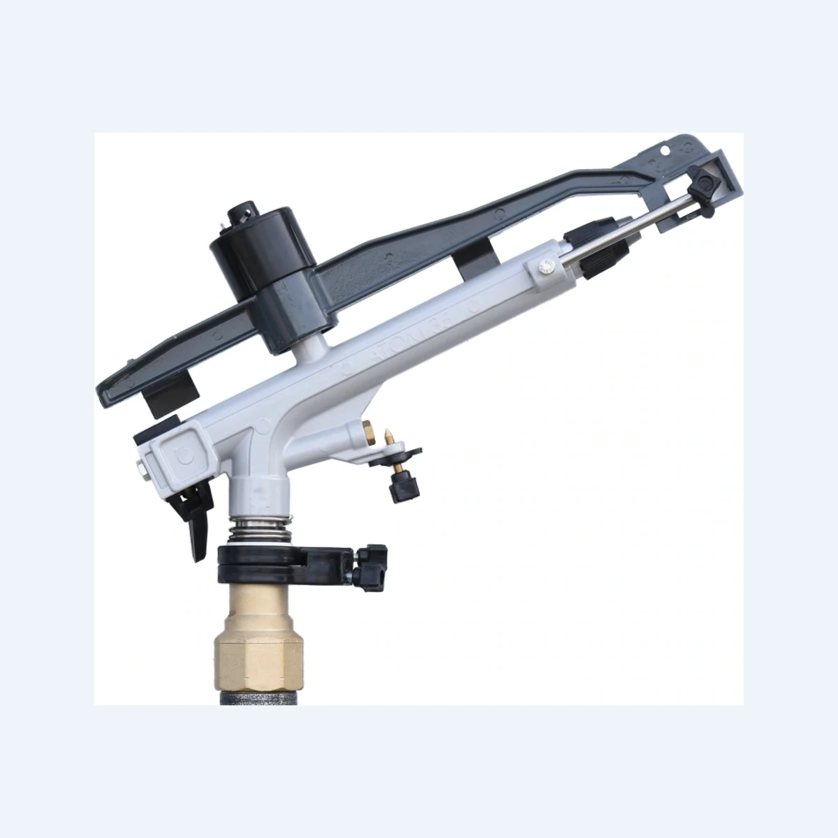 Cañón de impacto de aluminio YUZUAK ATOM 35 — J&D Riegos